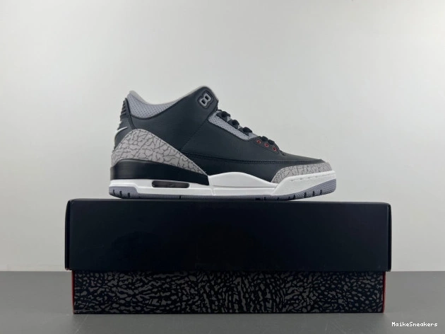 MaikeSneakers Black Cement 3 DN3707-010 Jordan Air 0712